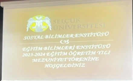 Lisansüstü Mezuniyet ve Ödül Töreni Yapılmıştır